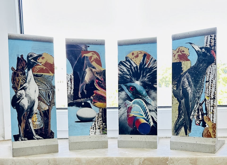 ART at Berlin - AOA 87 - Helga Schmidhuber - Mauervoegel - 2025 - Foto Kuenstlerstudio - hr-min