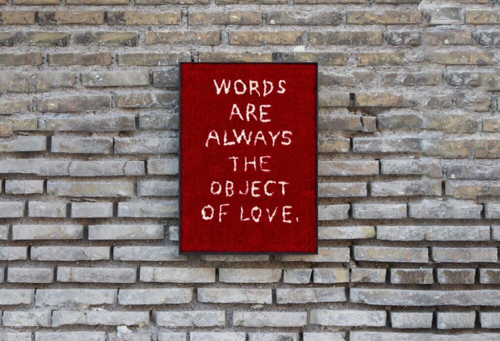 ART at Berlin -AOA;87 Gallery-Foto Numero Cromatico- words are 2023-