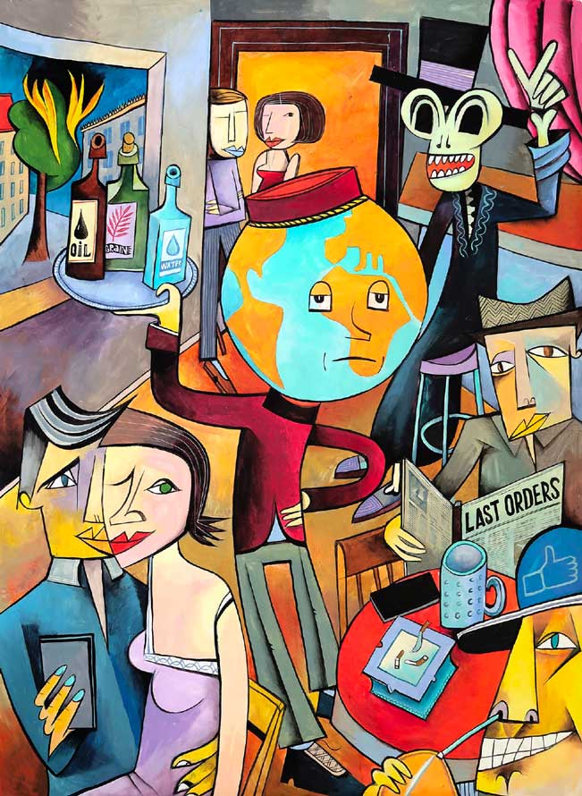 ART at Berlin - Courtesy of Koeppe Contemporary - Jim Avignon - Last-Orders - 2020