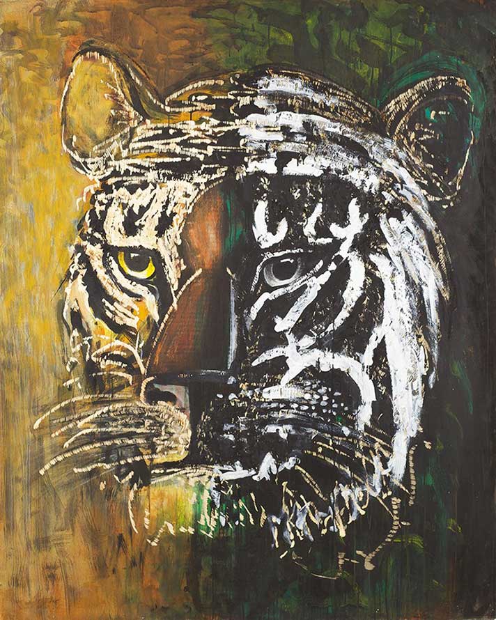 ART-at-Berlin---Courtesy-of-Salongalerie-Die-Moewe---Dieter-Finke---Tigerkopf---um-2000