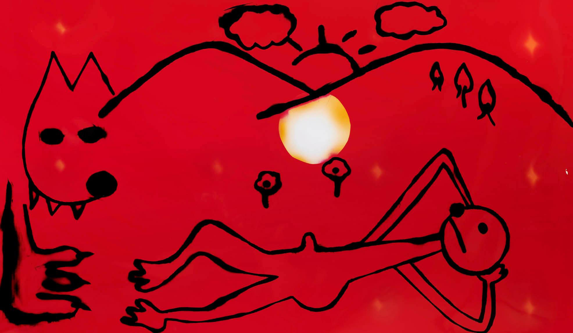 ART at Berlin - Courtesy of gallery EFREMEDIS - Hadi Fallahpisheh - Wolf Come Eat Me Please - 2020