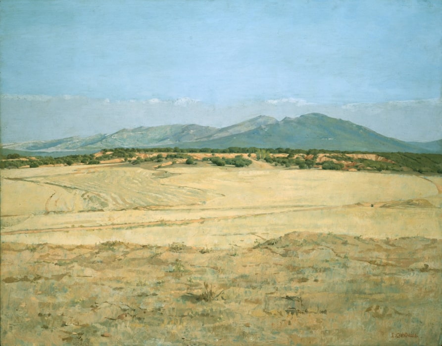 ART at Berlin Galerie Brockstedt - Isabel Quintanilla_Sierra de Guaderrama_1990