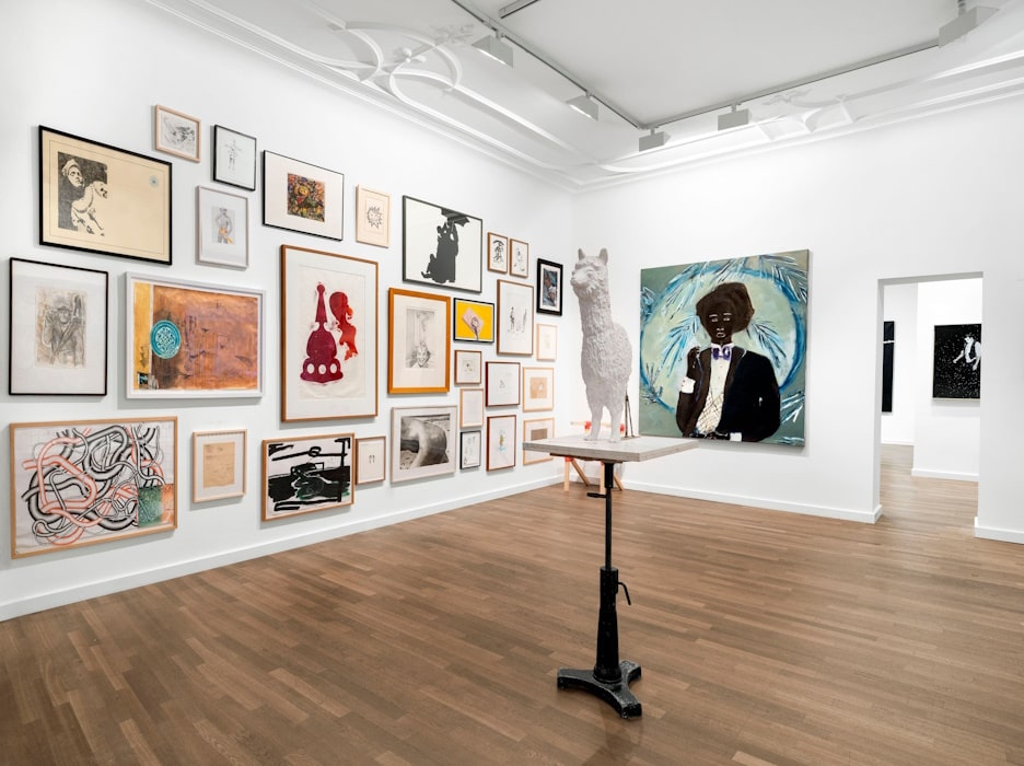 ART at Berlin - Galerie Crone - Mannheim Miami The Left-Over-Collection Part One - Foto Uwe Walter Berlin - 2 --min