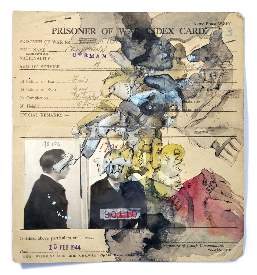 ART at Berlin - Galerie Martin Mertens - Peer Kriesel - 90110 Uebermalung 2020