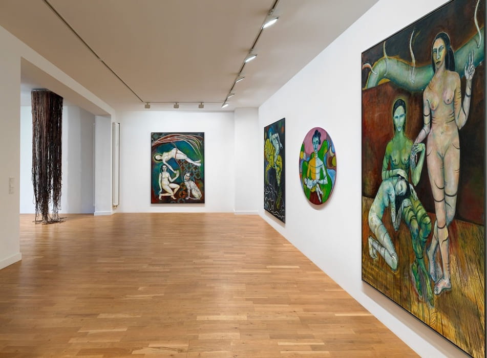 ART at Berlin - Galerie Michael Janssen - Manuela Sambo - Installation view inside - Foto Lepkowski Studios Berlin