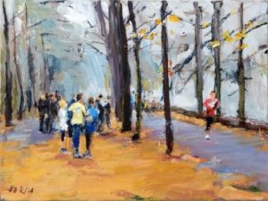 ART at Berlin - Kunst Ausstellung Berlin - Galerie Mutare - Barbara Burck - Laeufer 2012-18