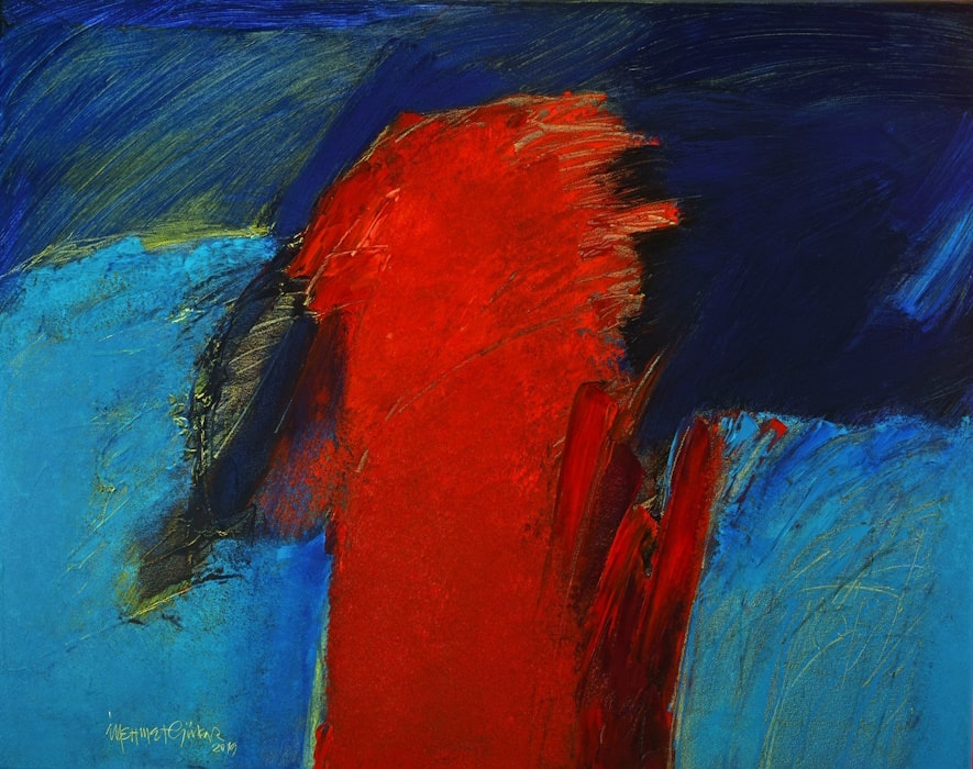 ART at Berlin - Galerie Sievi - Mehmet Gueler - 19-05-Blau-traeumen-min