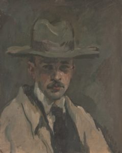 ART at Berlin - Kunsthaus Dahlem - Armin Stern - Selbstbildnis 1916 - Foto Gerhard Haug Berlin - Bildrechte 2018 Anita Lochner Berlin -