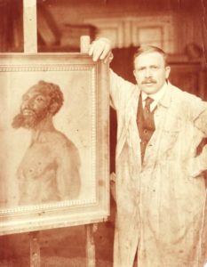 ART at Berlin - Kunsthaus Dahlem - Armin Stern um 1915 - Fotograf unbekannt - Bildrechte Anita Lochner 2018 -