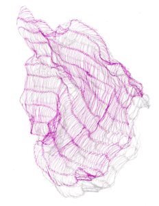 ART at Berlin - Verein Berliner Kuenstler - Kunst - Ausstellung - Ellinor Euler - Drahtzeichnung