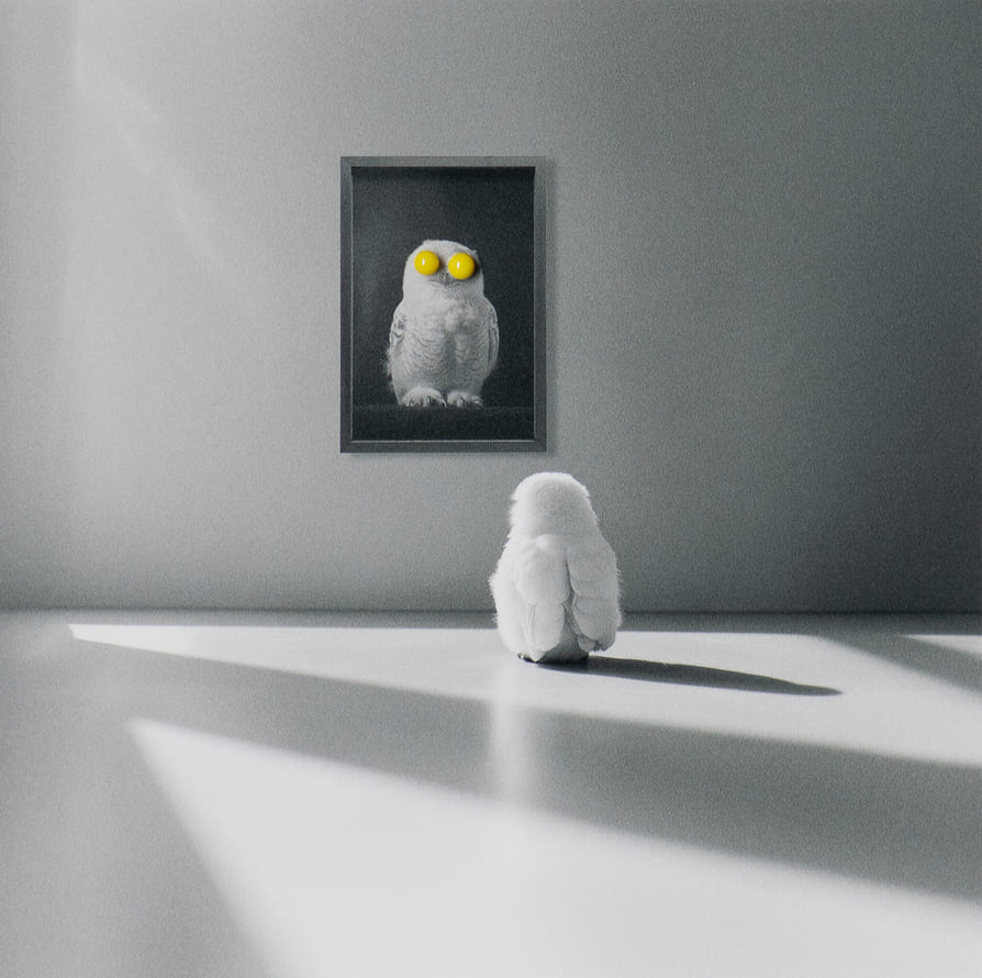 ART at Berlin - aquabitArt gallery - Eule-2025 - Copyright - Sveson-Jonson