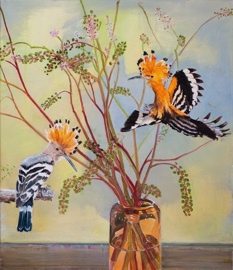 ART at Berlin - courtesy of Galerie Schindler - Birgit Klerch - Wiedehopf 2024