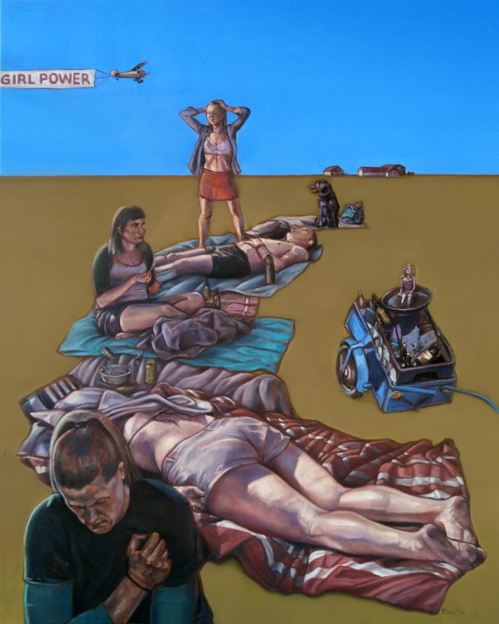 ART at Berlin - courtesy of galerie probst - Erik Schubert - Femina