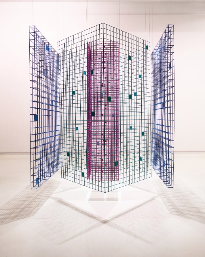 ART at Berlin - me Collectors Room - rashid-al-khalifa-pressure-wave-mobile-column-ii-2018-the-artist