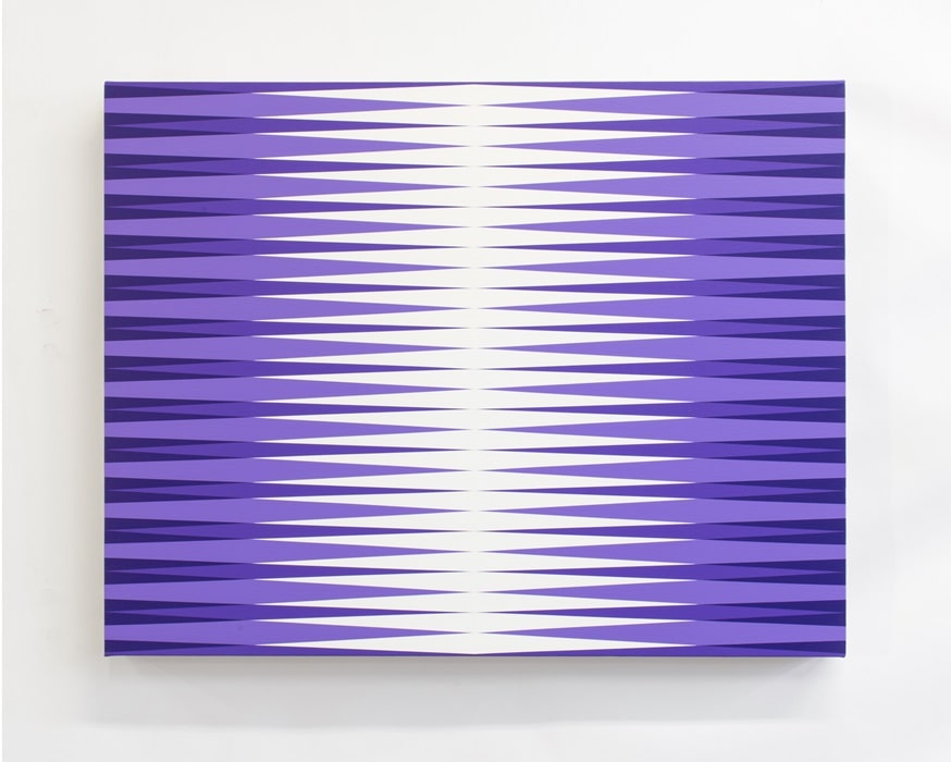 ARTatBerlin - Luisa Catucci - Pablo Griss - CMC.triple violet.center white - 82x106.w