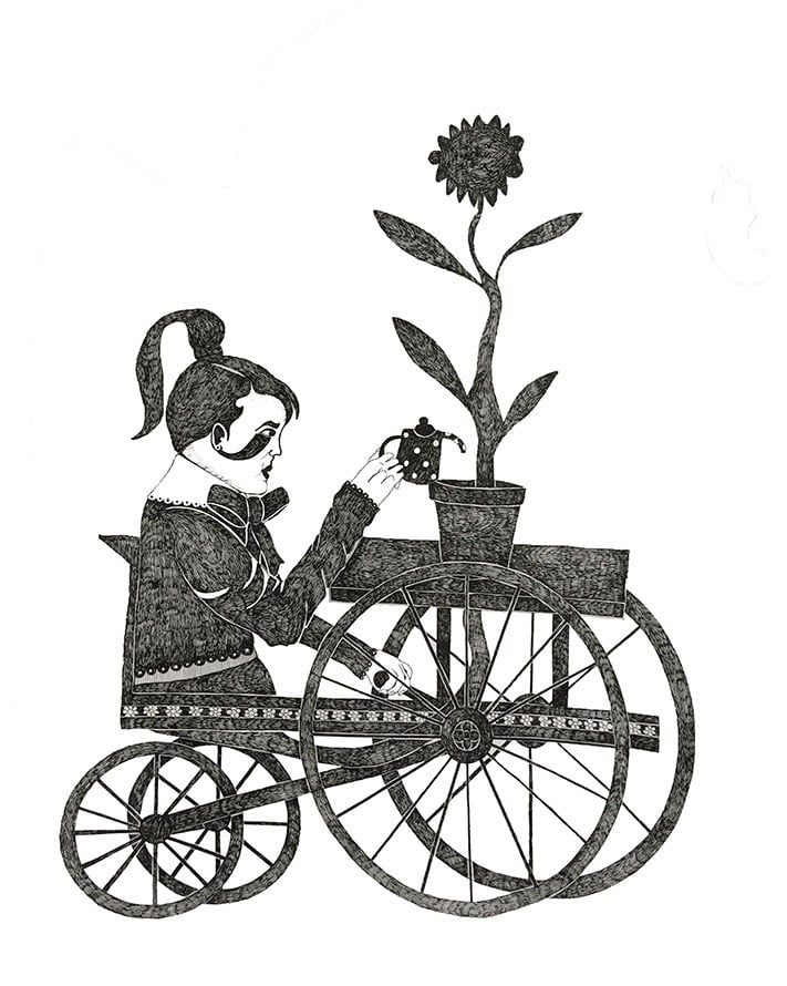 ARTatBerlin - feinart Berlin - Danielle de Picciotto-Feed Yourself-100x120cm-2015