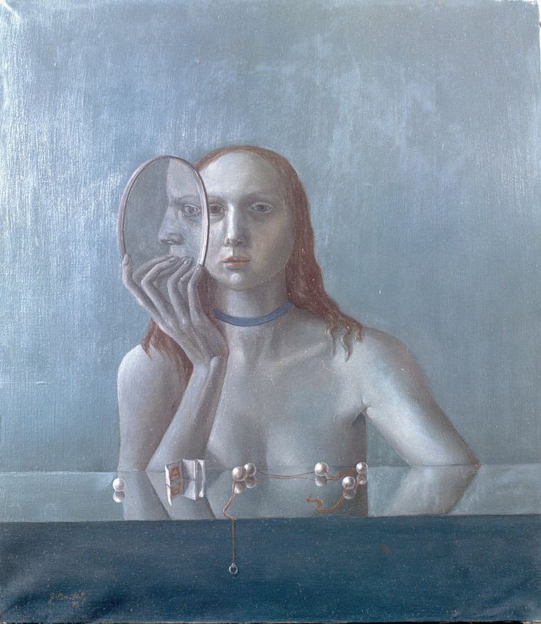 DEEDS_NEWS_-_Gisela_Breitling_-_Alice_hinter_den_Spiegeln_-_1979_-_Oel_Lw_-_Artothek_nbk