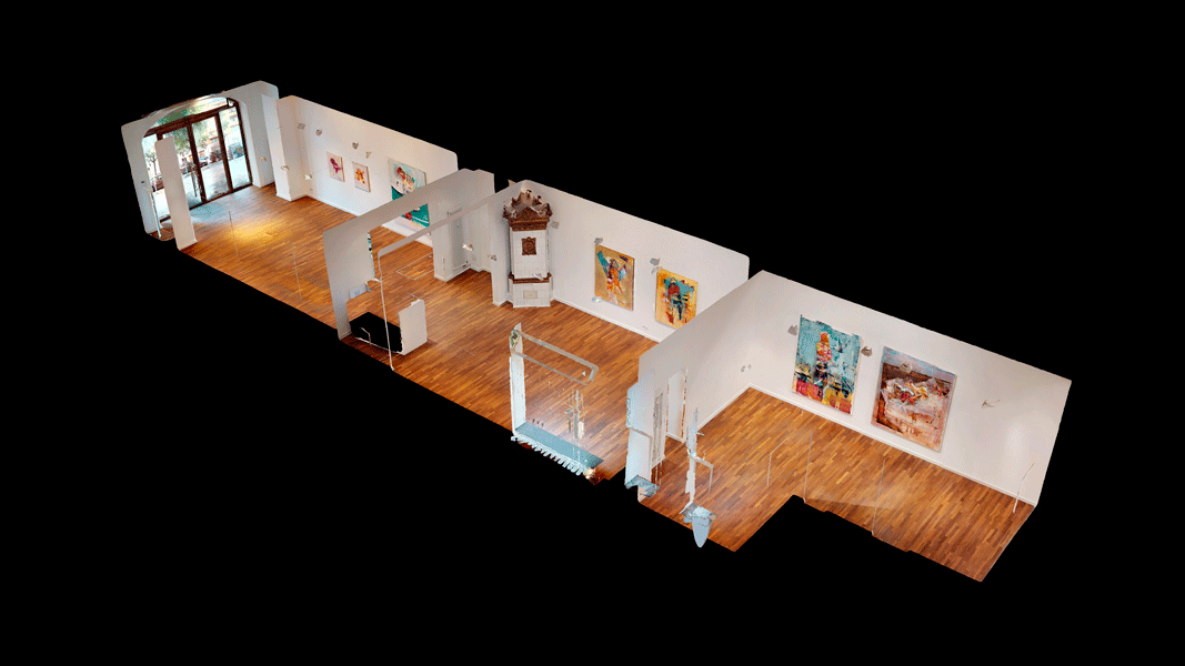 ART at Berlin GALLERY VISIT -The-Ecstatic-Static-Crone-Galerie-Dollhouse-View