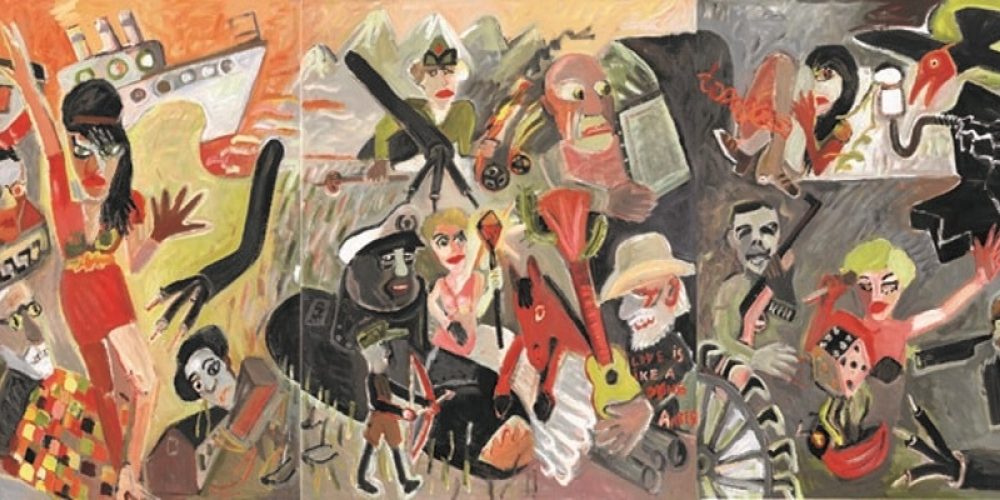 Oskar Manigk | Das Leben | Galerie Born Berlin | 09.03.-14.04.2018