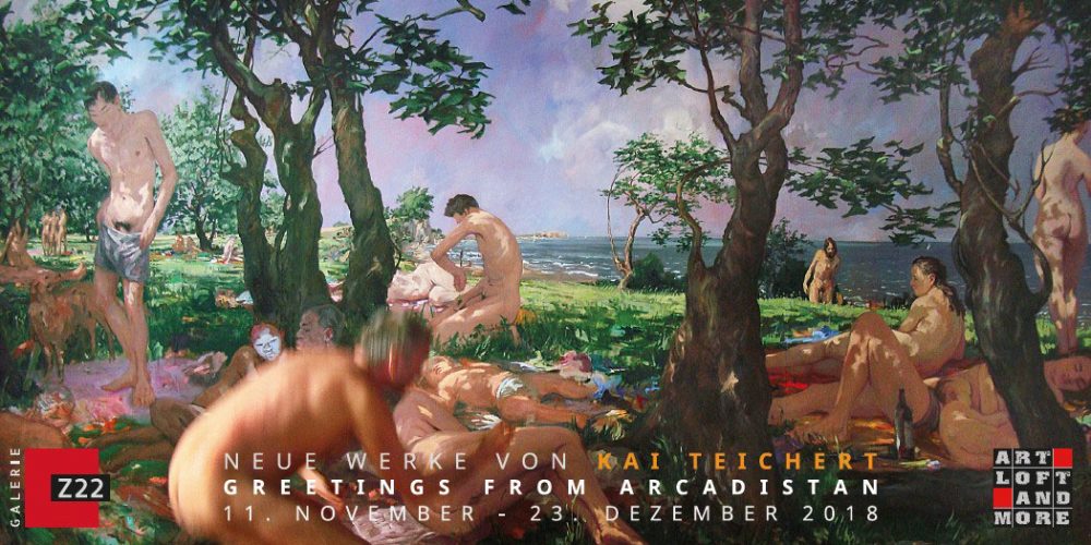 Kai Teichert + Eric Massholder | Greetings from Arcadistan + Popolation | Galerie Z22 | 10.11.-23.12.2018