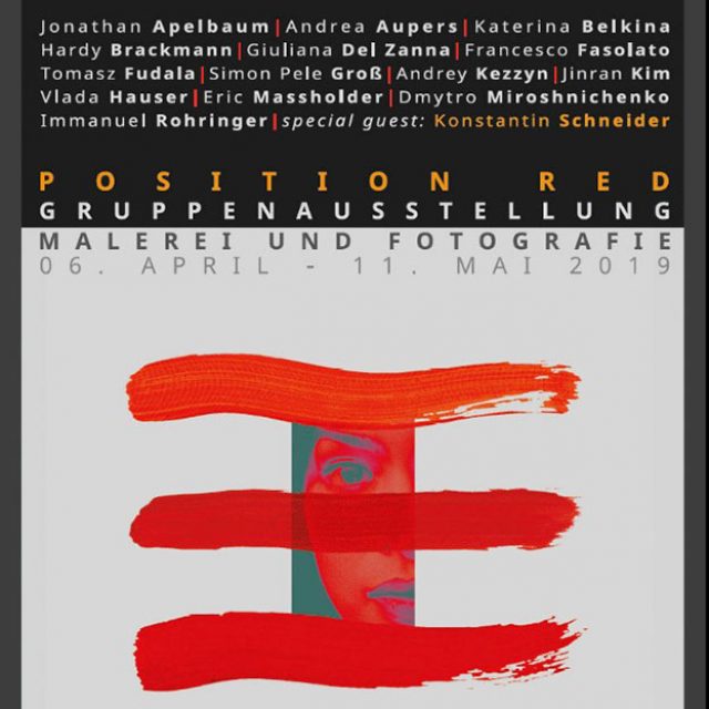 POSITION RED | Gruppenausstellung | Galerie Z22 | 06.04.-11.05.2019