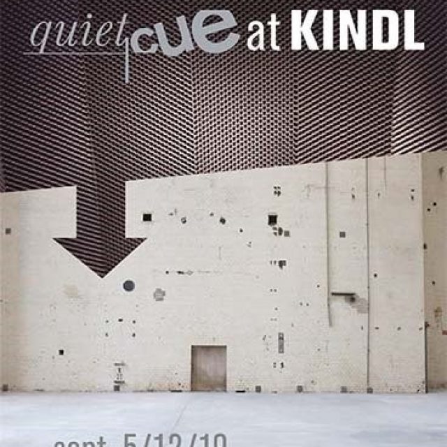 Quiet Cue at KINDL | KINDL – Zentrum für zeitgenössische Kunst | 05.09. + 12.09. + 19.09.2015