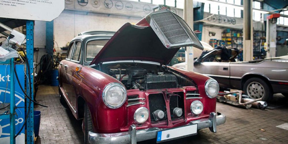 Olaf Nicolai | Brecht in der Auto-Werkstatt | Eine Kfz-Werkstatt in Berlin – Prenzlauer Berg | 29.06.-01.07.2018