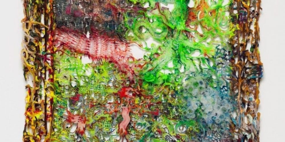 Fabian Marcaccio | Flex-Paintants | Galerie Thomas Schulte | 29.10.-03.12.2022