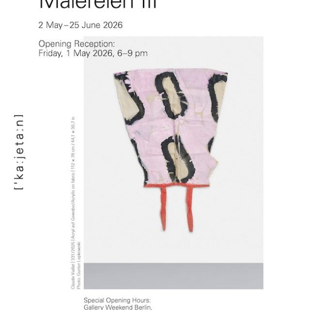 Claude Viallat | Malereien III | Galerie kajetan Berlin | 02.05.–25.06.2026