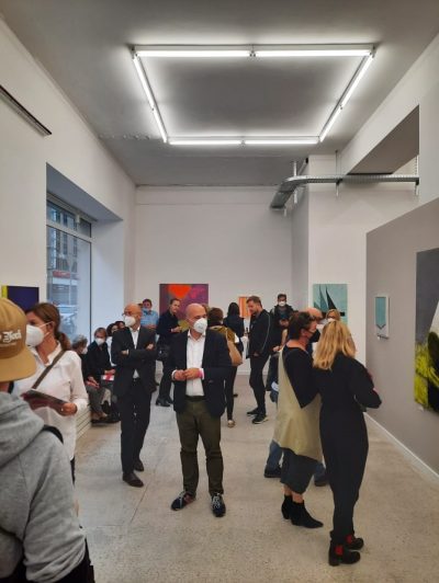 nüüd.berlin gallery, Galerieeröffnung, ANDERSWO, 2021 - Foto: Katrin Noack