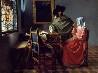 Das Glas Wein – Jan Vermeer van Delft