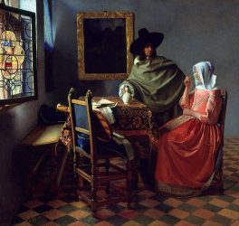 Das Glas Wein – Jan Vermeer van Delft