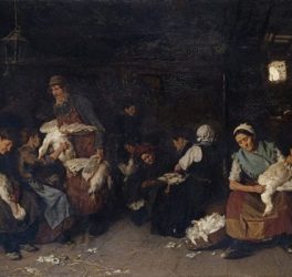 Gänserupferinnen – Max Liebermann