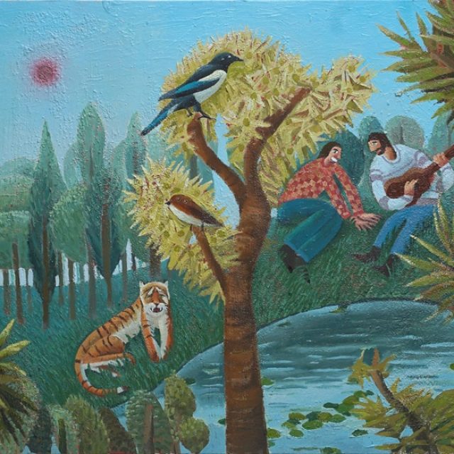 Ralf Kokke | Blue Blossom Lions | Kristin Hjellegjerde Gallery | 03.05.-07.06.2025