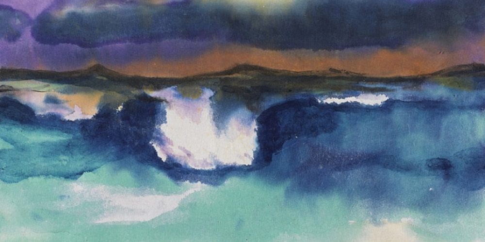 NEWS: Galerie Bastian presents seascapes by Emil Nolde in “Anatomie von Licht und Wasser” | 03.09.-29.10.2022