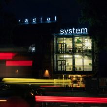 NEWS ++ A new light in Berlin’s urban space: Mischa Kuball’s light intervention at Radialsystem