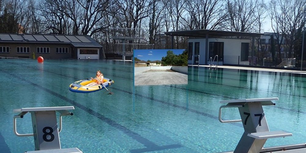 NEWS: “badengehen”: dimension14 shows temporary site-specific art at the Kiebitzberge outdoor pool | 24.09.-09.10.2022