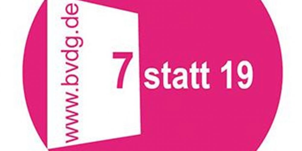 NEWS ++ VAT rate 19 % back to 7 % for Galleries and Art Dealers